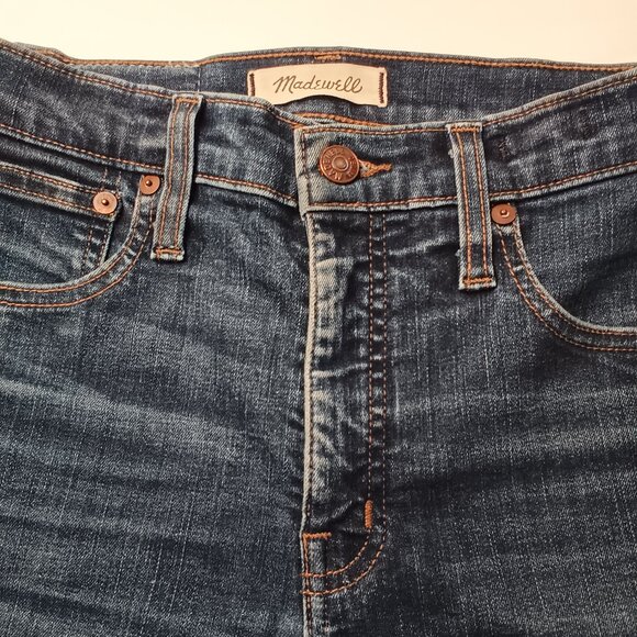 Madewell Jeans Size 24/0 Mid Rise Skinny Leg Medium Wash - Picture 4 of 9